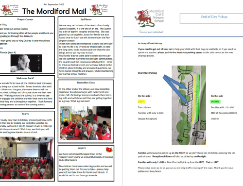 Mordiford Mail – 9th September 2022